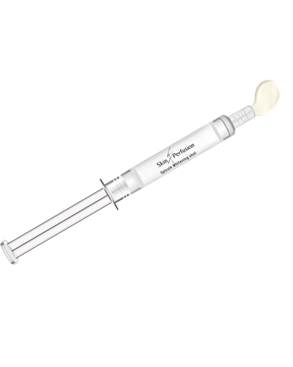 Whitening spicule shot