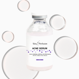 Acne serum with salicylic acid for microneedling and home use